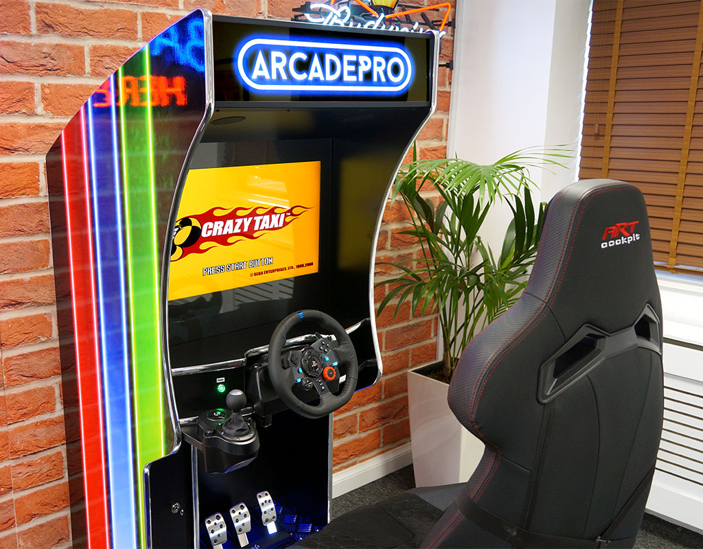 ArcadePro Racer SitDown Driving Arcade Machine